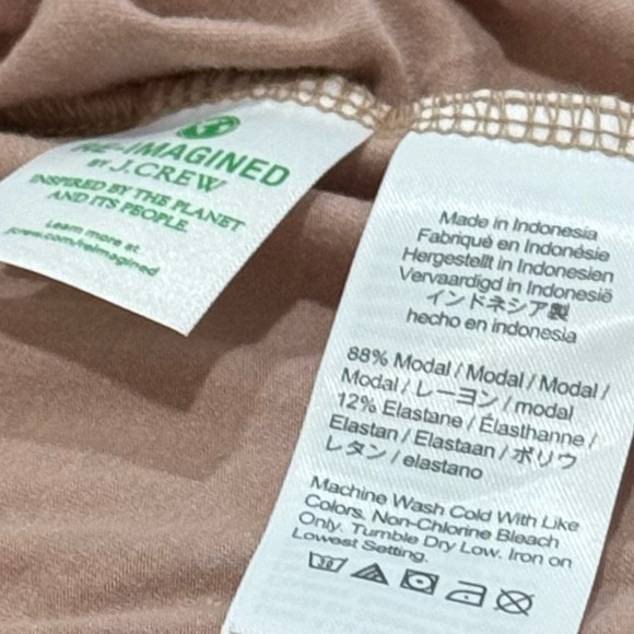 J. Crew Button Up collared T-shirt NWOT Sz XL - Picture 6 of 6